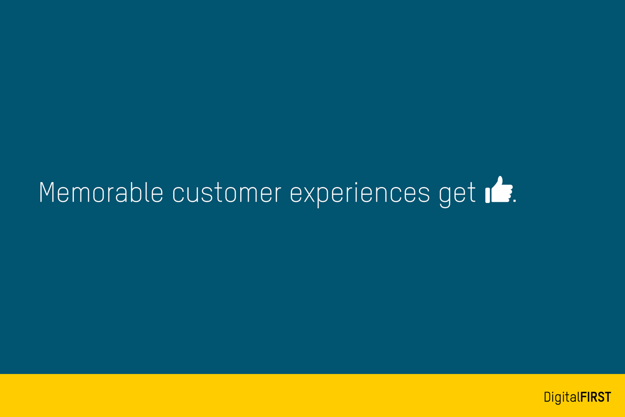 Memorable Customer Experiences Get Likes