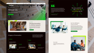 Fortrea About Us screen