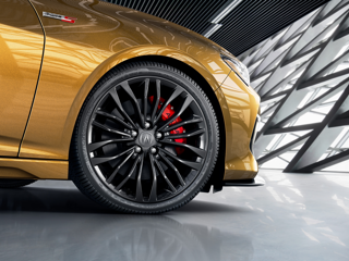 Acura Case Study Gold Car