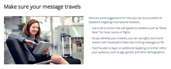 Facebook Ad Targeting: Now Target Tourists On The Go