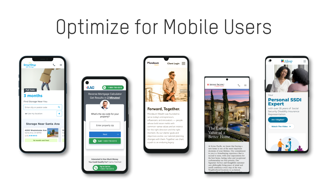 Optimize your Website for Mobile