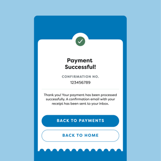 SmartStop payment screen