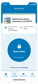 SmartStop open gate