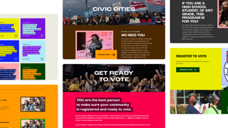 When We All Vote various website pages